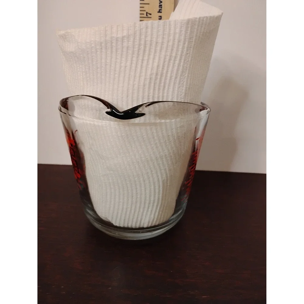 Clear Glass Measuring Cup 2 Cup 16oz 500ml Red Markings with Handle and Spout